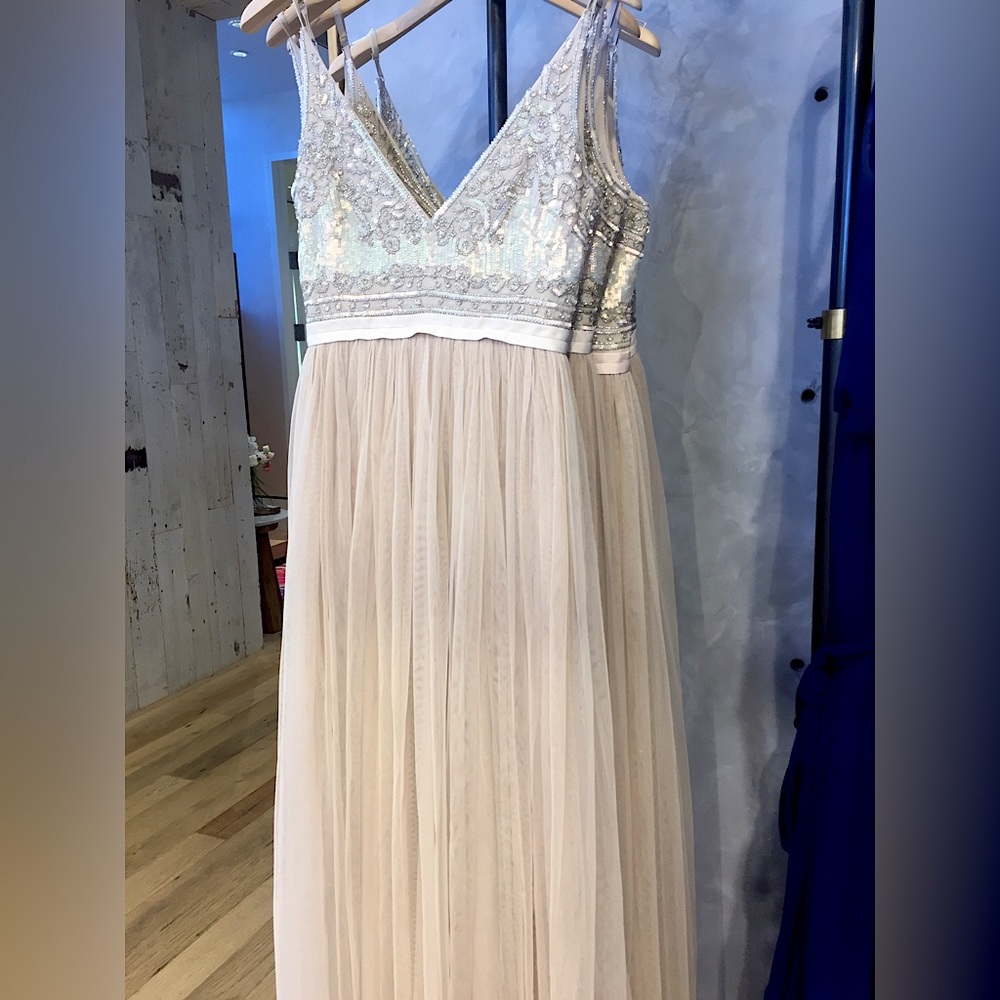 Champagne Bridesmaid Dress - BHLDN Weddings/ Anthropology